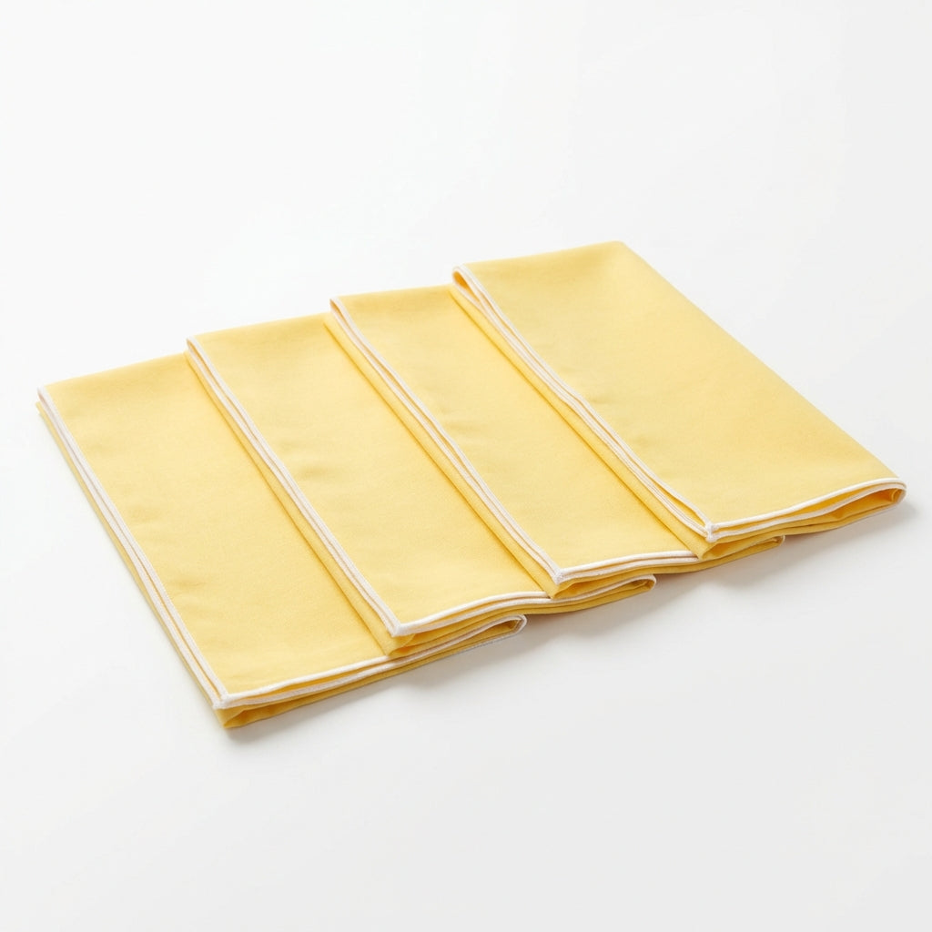 Butter Yellow Dinner Napkins