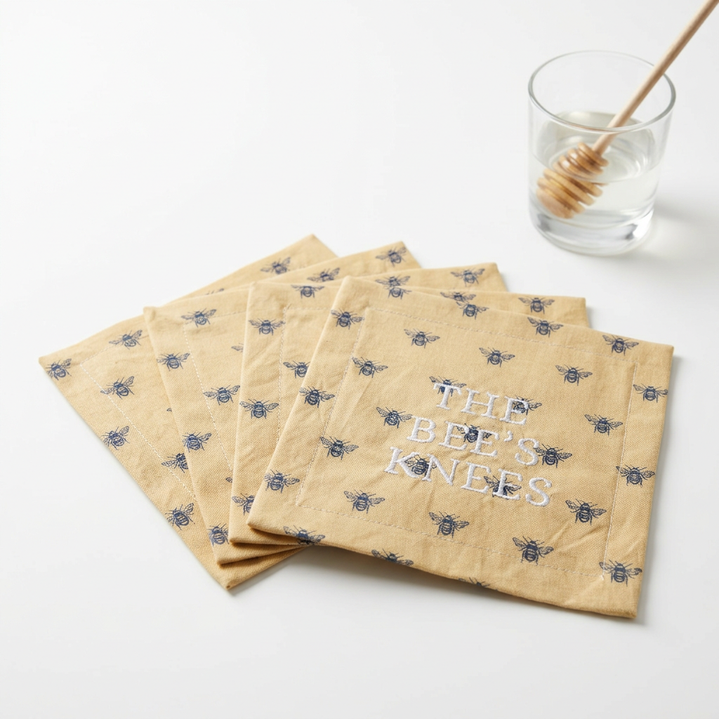 The Bee's Knees Cocktail Napkins