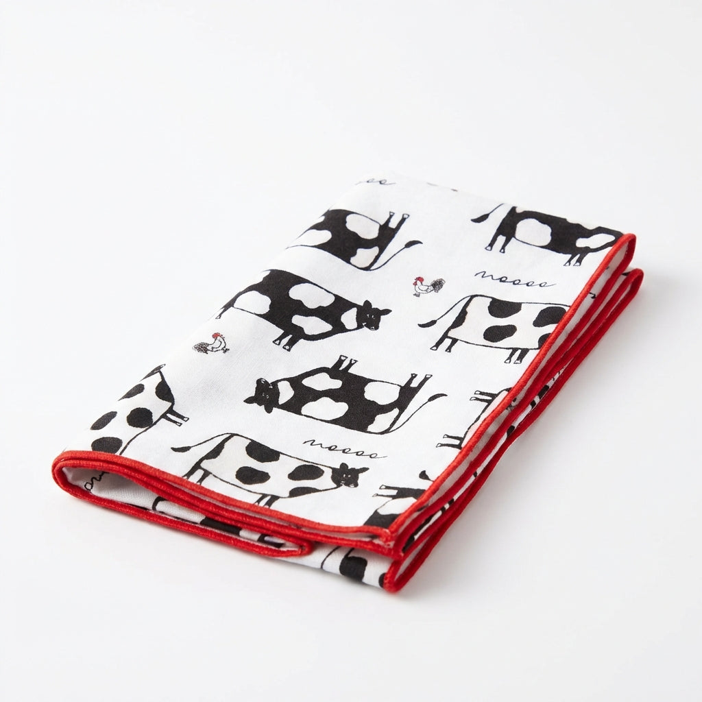 Cow Print Dinner Napkins