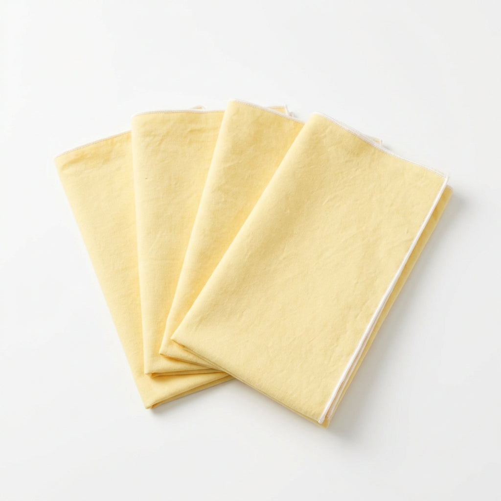 Butter Yellow Dinner Napkins