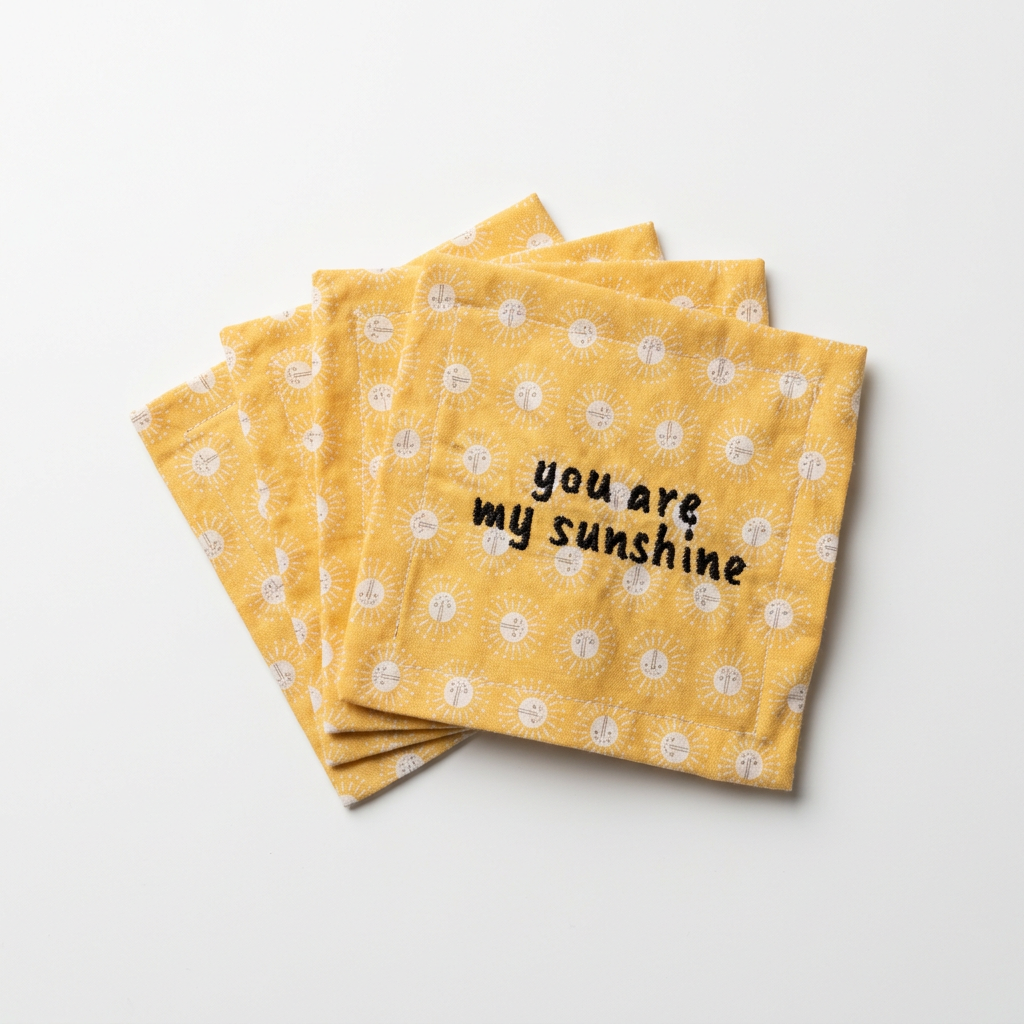You Are My Sunshine Cocktail Napkins