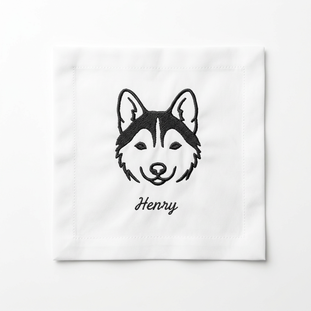 Custom Dog Cocktail Napkins