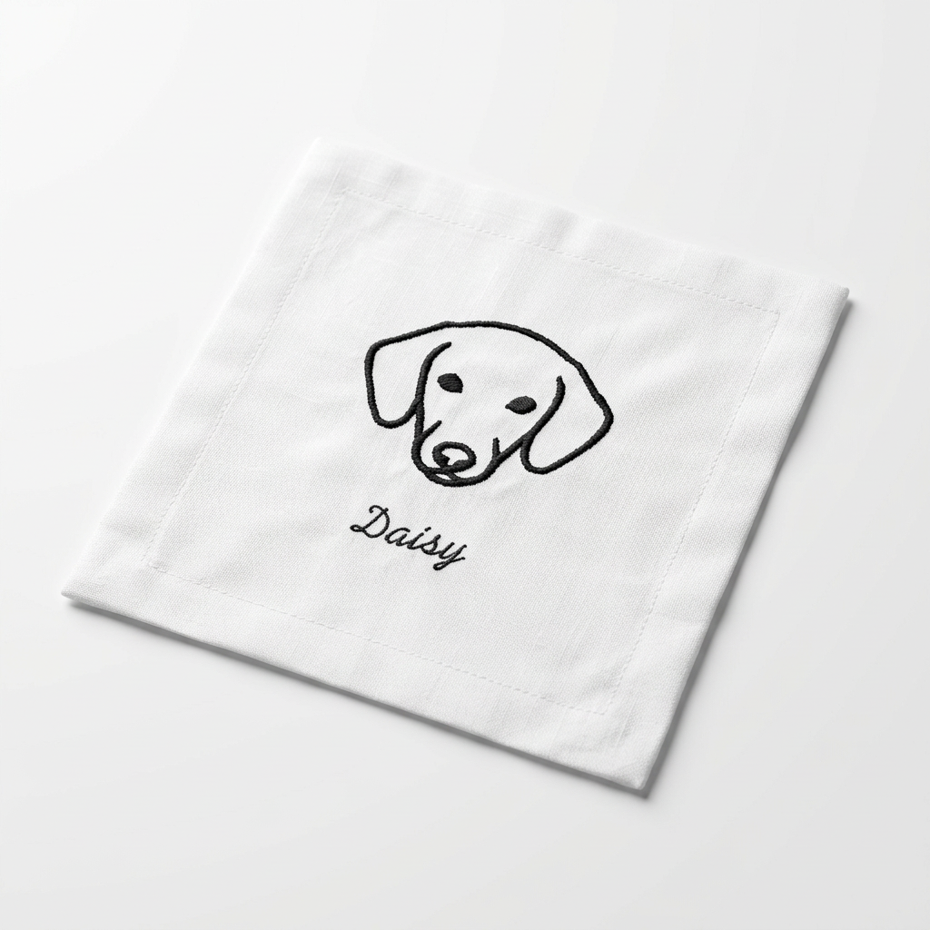 Custom Dog Cocktail Napkins
