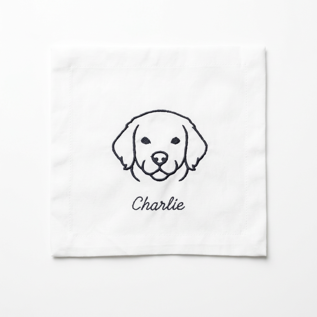 Custom Dog Cocktail Napkins