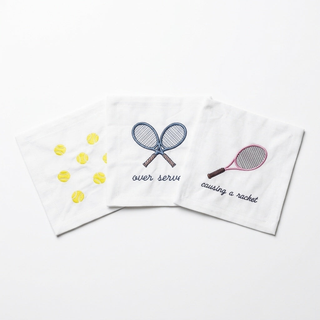 Tennis Club Cocktail Napkins