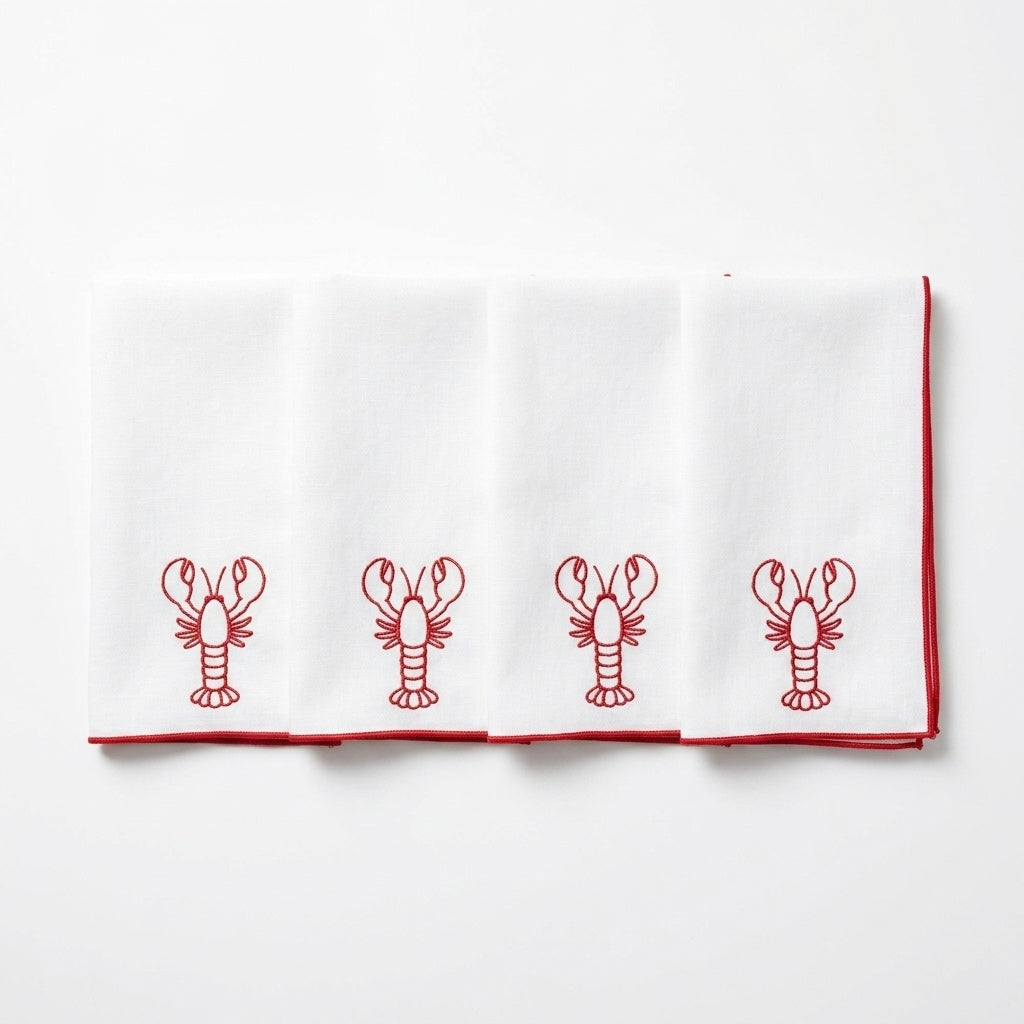 Lobster Icon Dinner Napkins