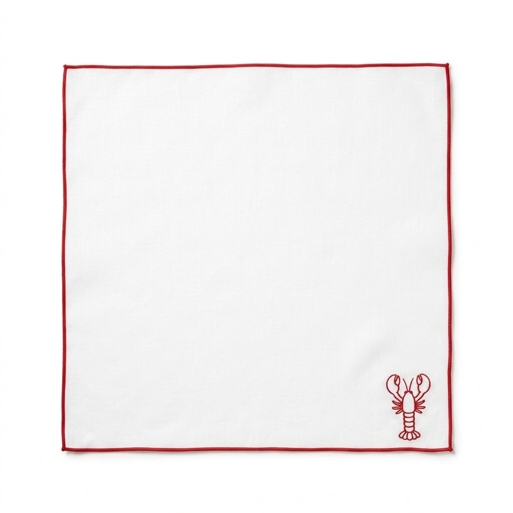 Lobster Icon Dinner Napkins