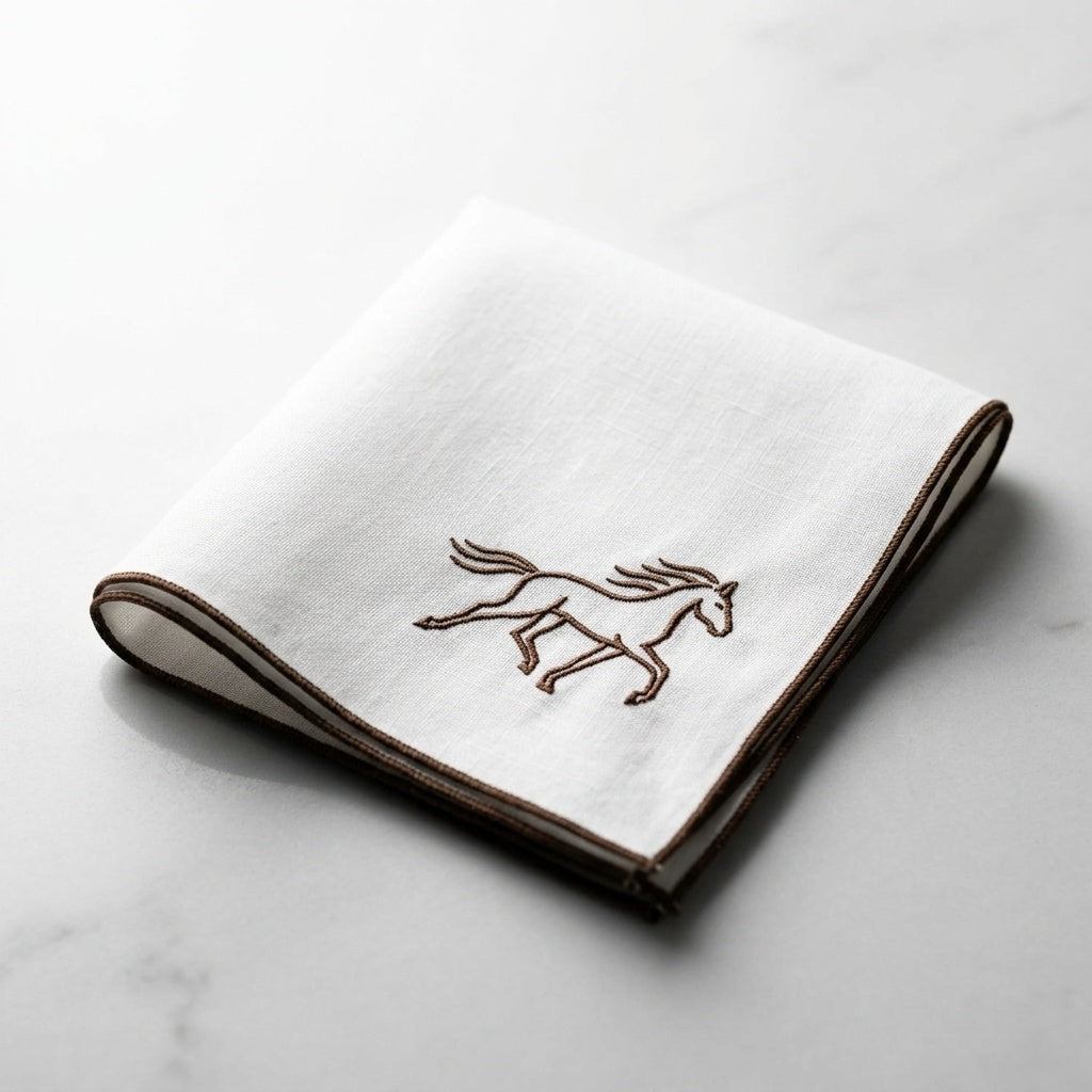 Running Horse Icon Dinner Napkins