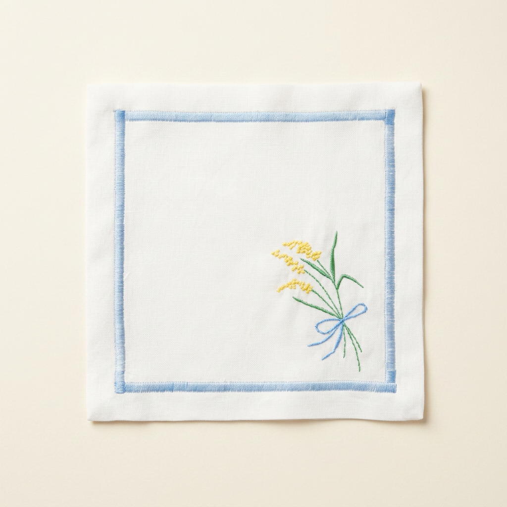 Little Garden Bouquet Cocktail Napkins