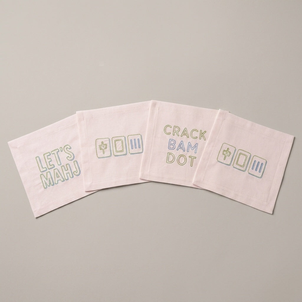 Let's Mahj Cocktail Napkins