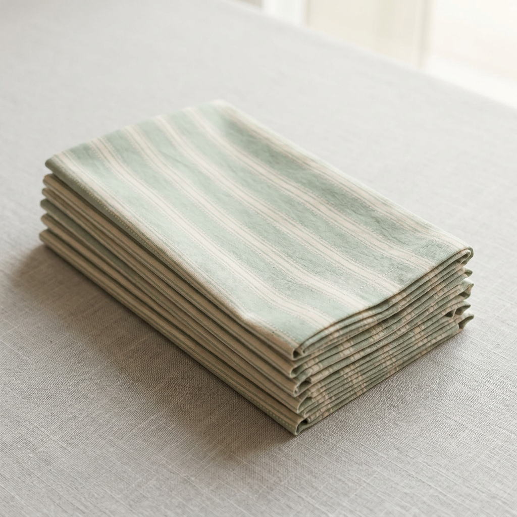 The Sunday Stripe Dinner Napkin